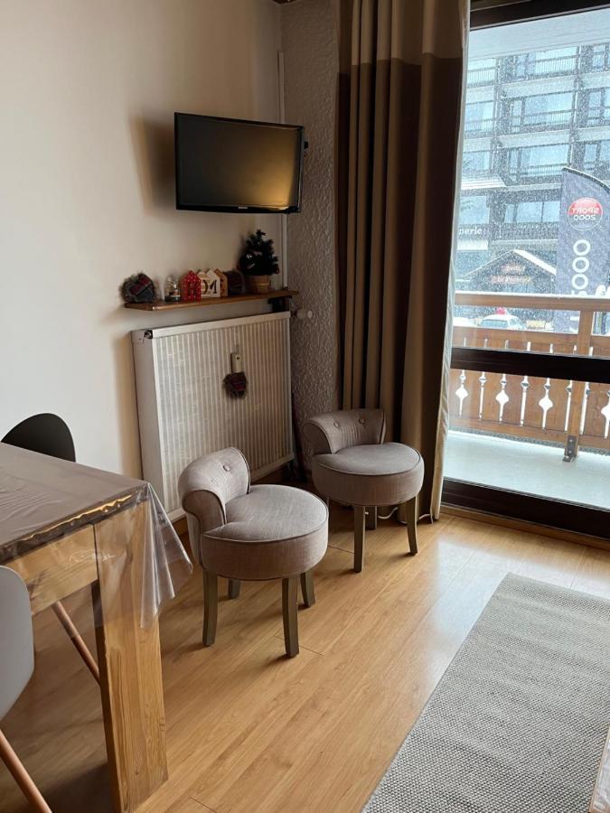 Апартаменты Grand Studio De 36M2 Avec Alcove, Situe Au Centre. Ле дез Альп Экстерьер фото